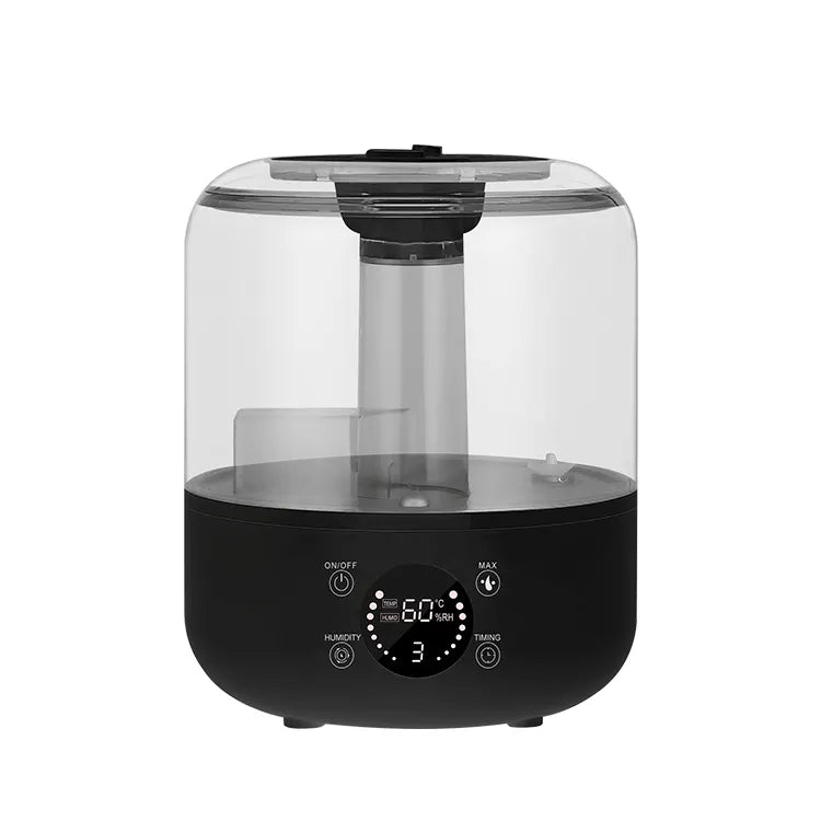 Ултразвуков овлажнител за въздух и дифузер Airstream, 3000мл.,2 Дюзи, Дистанционно управление - Atron Ултразвуков овлажнител за въздух и дифузер Airstream, 3000мл.,2 Дюзи, Дистанционно управление - Atron